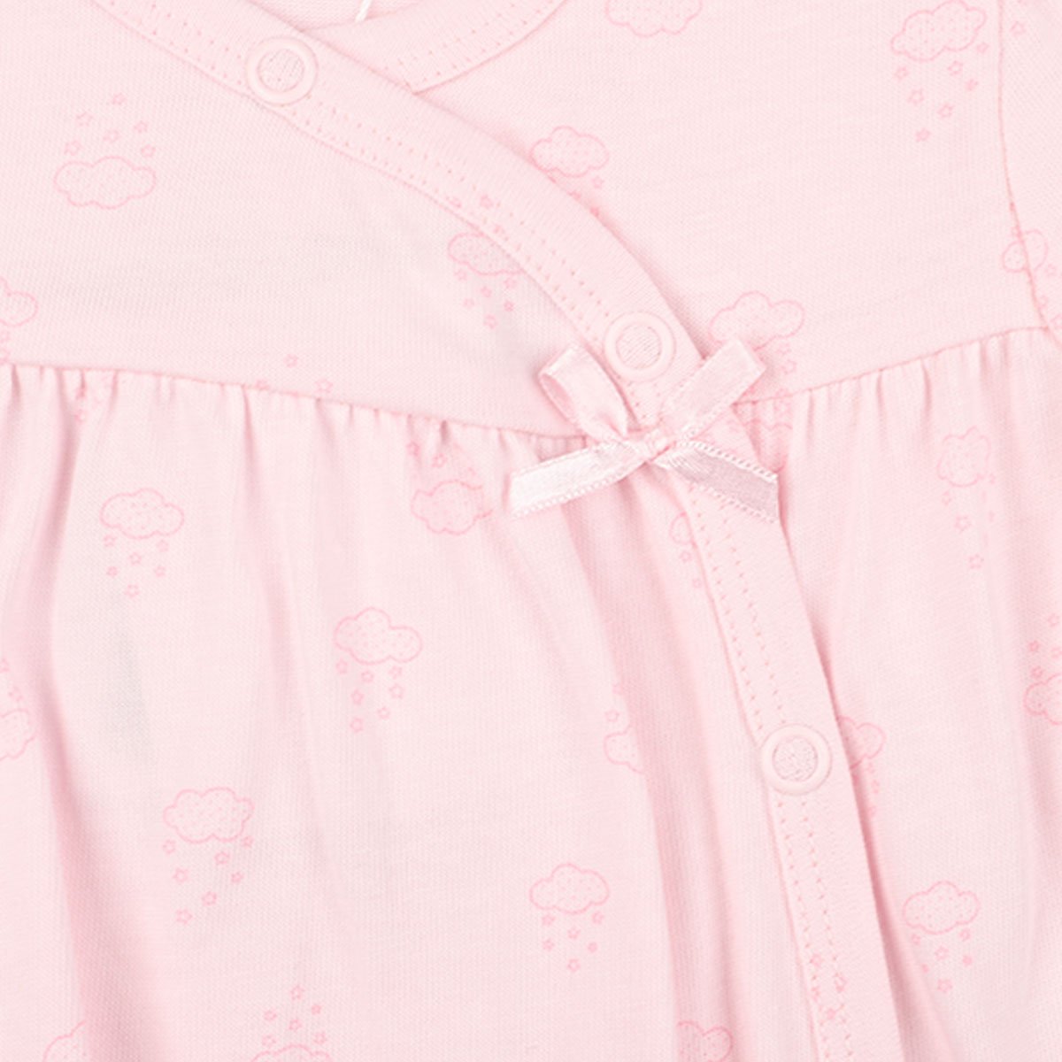 Mameluco Estampado Nubes Carosello Crg122Fever2288 para Bebé
