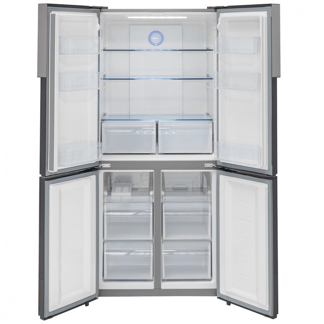 Refrigerador Haier French Door 17P Hqm458Bknss0 Acero