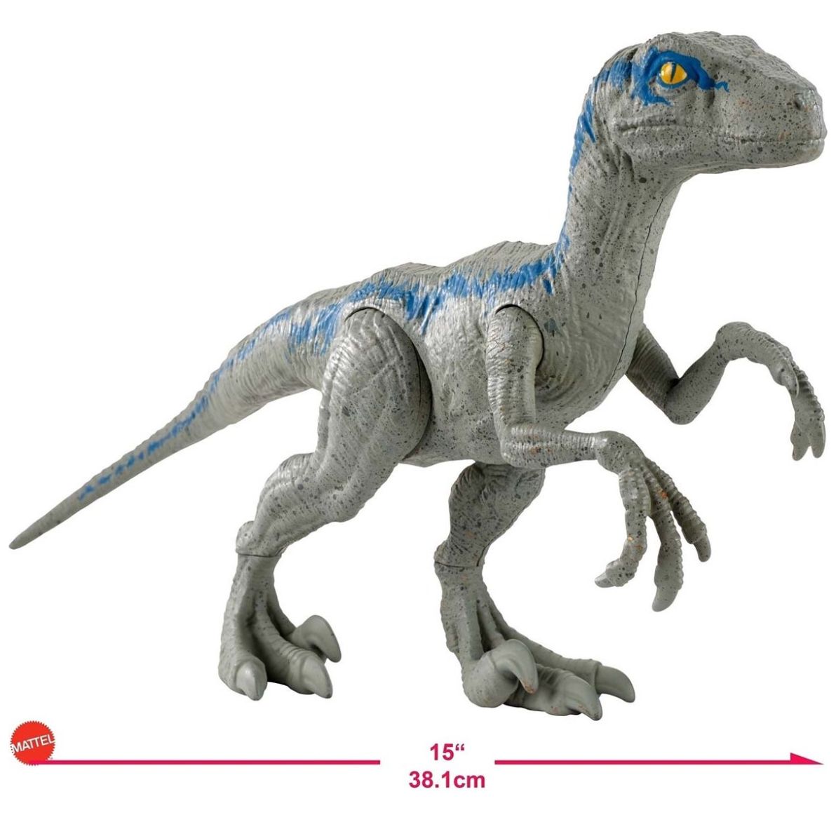 Velociraptor Blue, Dinosaurio de 12" Jurassic World