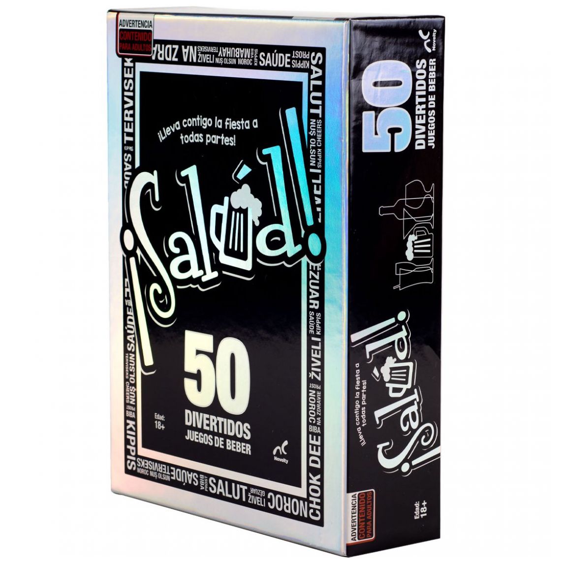 Juego de Mesa ¡ Salud ! 50 Juegos Del Beber