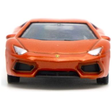 Carro Clásico de Colección Lamborghini Aventador Lp700-4, Metallic Orange 3" Welly