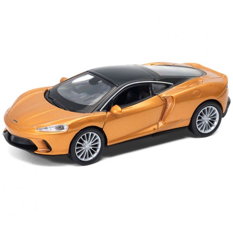 Carro Clásico de Colección Mclaren Gt, Gold 4.75" Welly