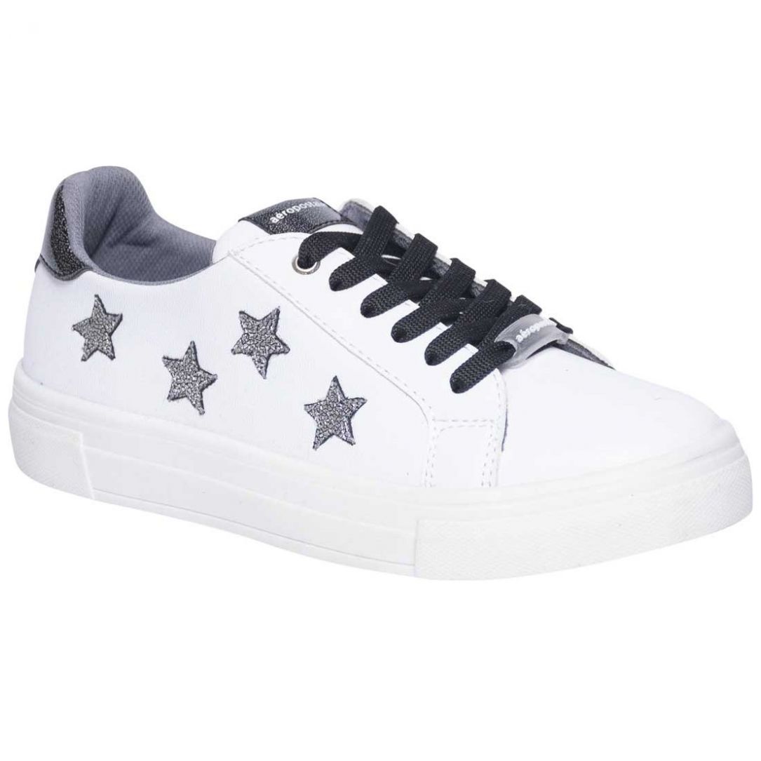 Tenis Estrella 18-22 Negro Aeropostale  para Niña