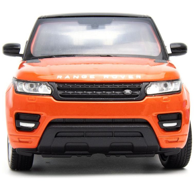Carro Clásico de Colección Land Rover Range Rover Sport, Metallic Orange  1:24 Welly
