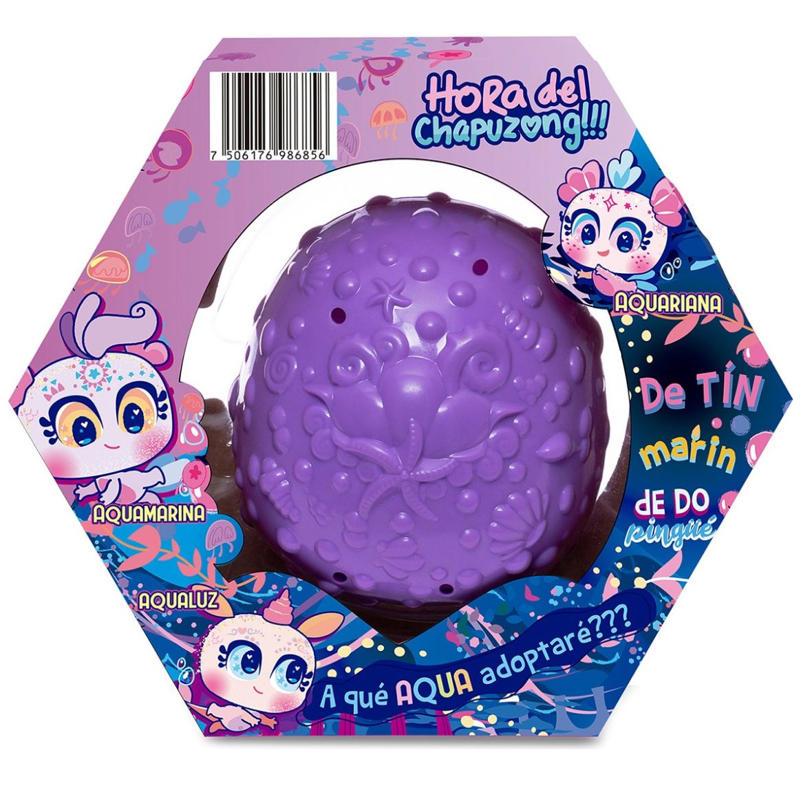 Muñeco Aquamerito Aquamarina Lila Distroller