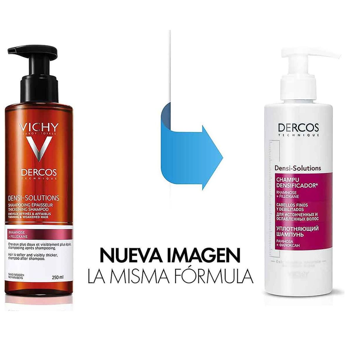Vichy Dercos Densi-Solutions Shampoo Densificador 250Ml