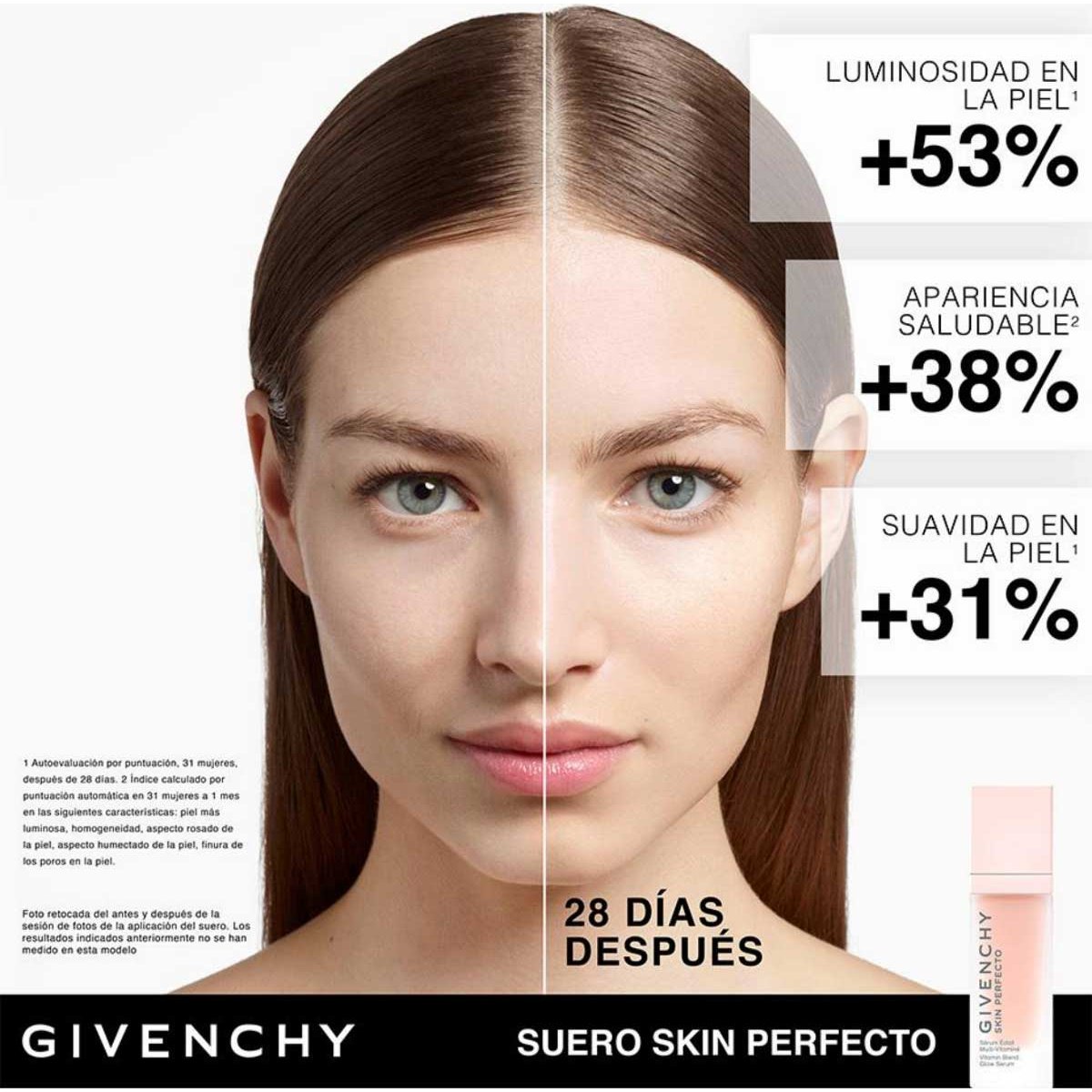 Skin Perfecto Givenchy Suero, Rico en Vitaminas. Booster de Luminosidad Saludable