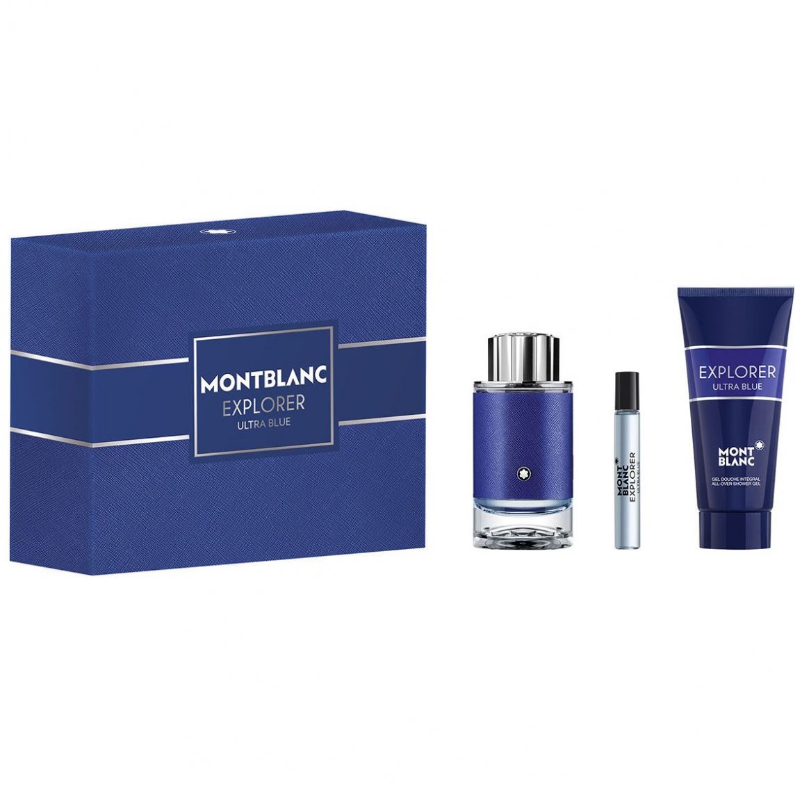 Set para Hombre Montblanc Explorer Ultra Blue Edp 100 Ml