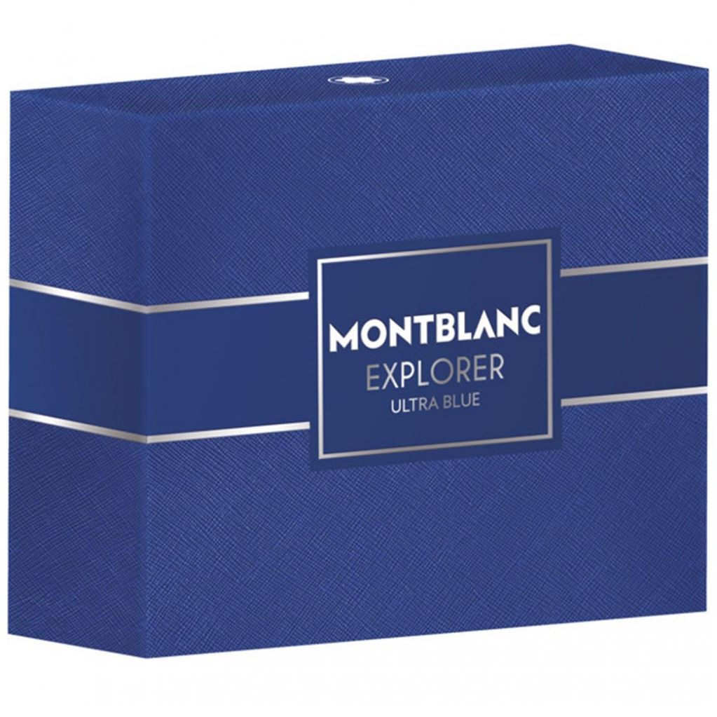 Set para Hombre Montblanc Explorer Ultra Blue Edp 100 Ml