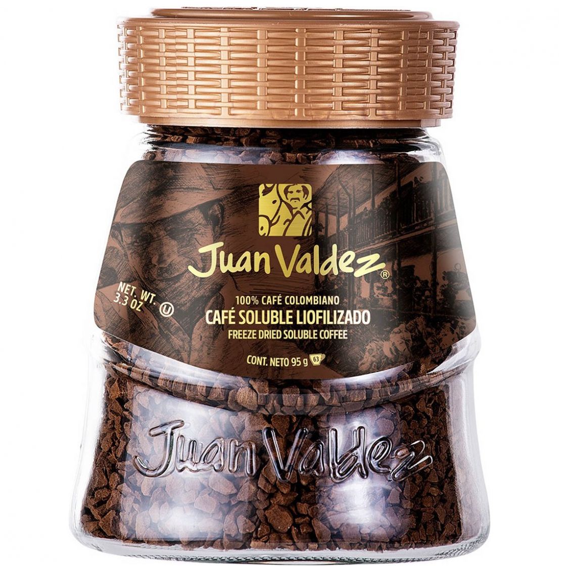  Café Micro Molido Regular Liofilizado 95 G Juan Valdez
