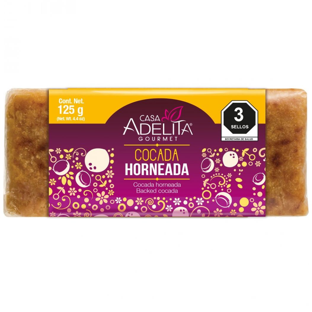 Cocada Horneada 125 Gr. Casa Adelita Gourmet