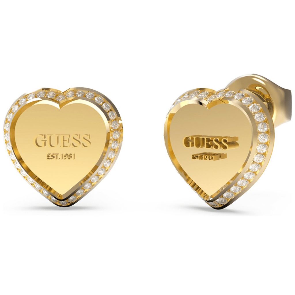 Aretes Guess Fine Heart Oro