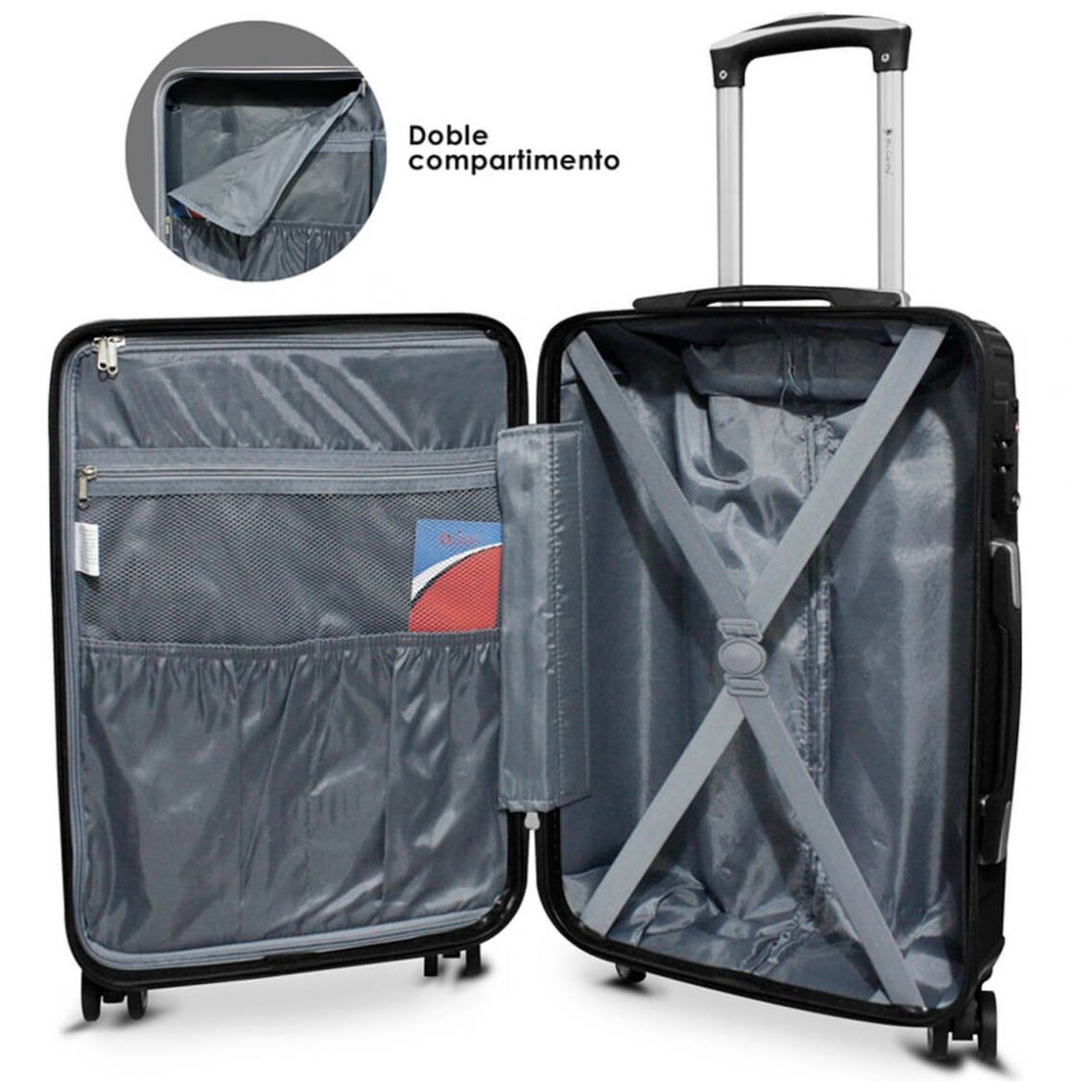 Maleta Inizio-2 20" Negro Mccarthy