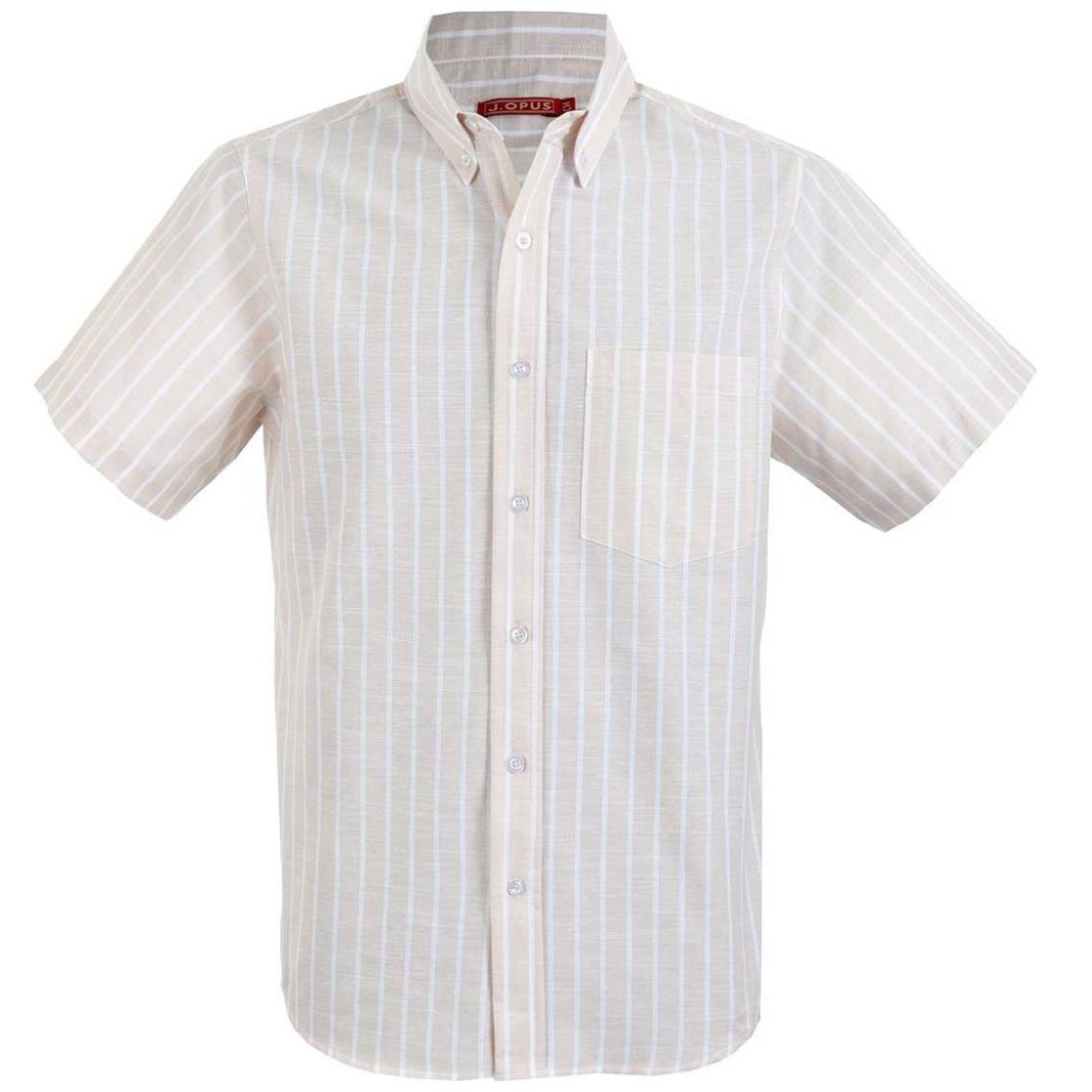 Camisa Manga Corta  Casual J. Opus Op104-A para Hombre