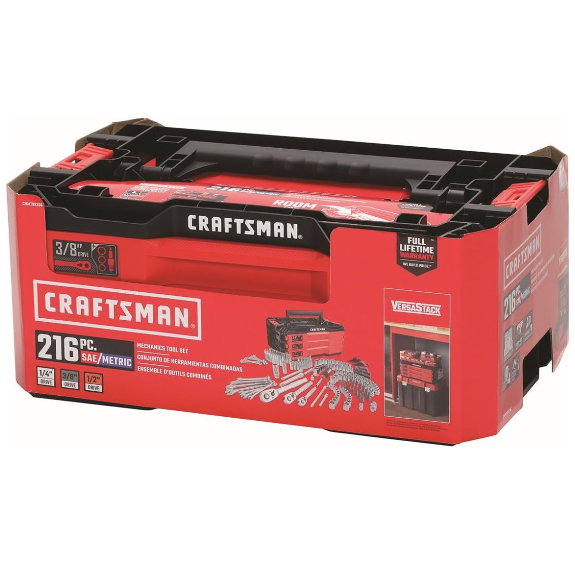 Autocle Juego de Herramienta Mecánica 216Pz Cmmt99206 Craftsman