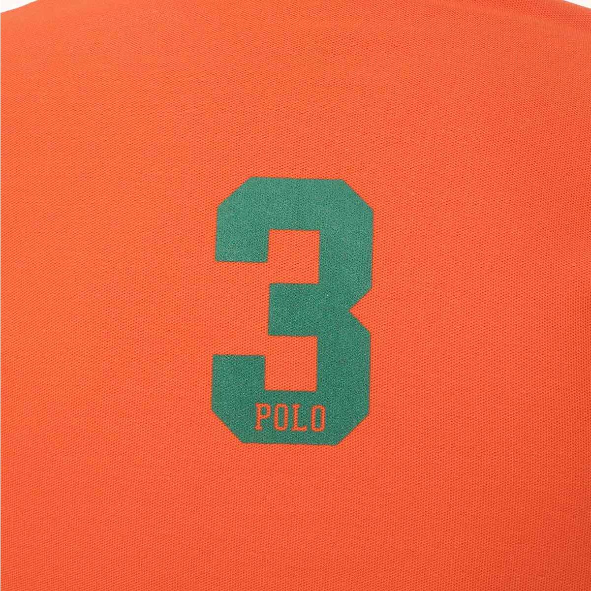 Playera Polo Naranja para Hombre Manga Corta Polo Club