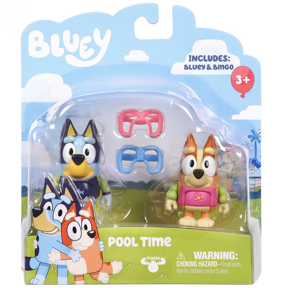 Paquete de Figuras Bluey Y Bingo