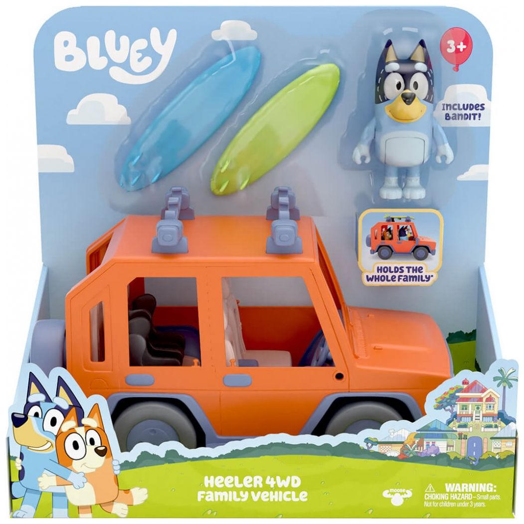 Figura Bluey Coche de Papá