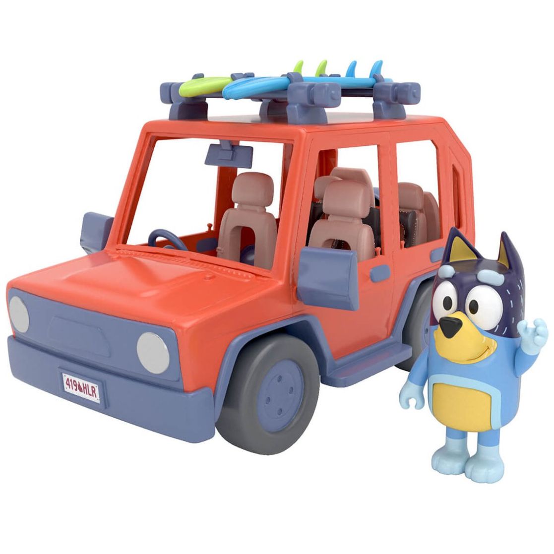 Figura Bluey Coche de Papá