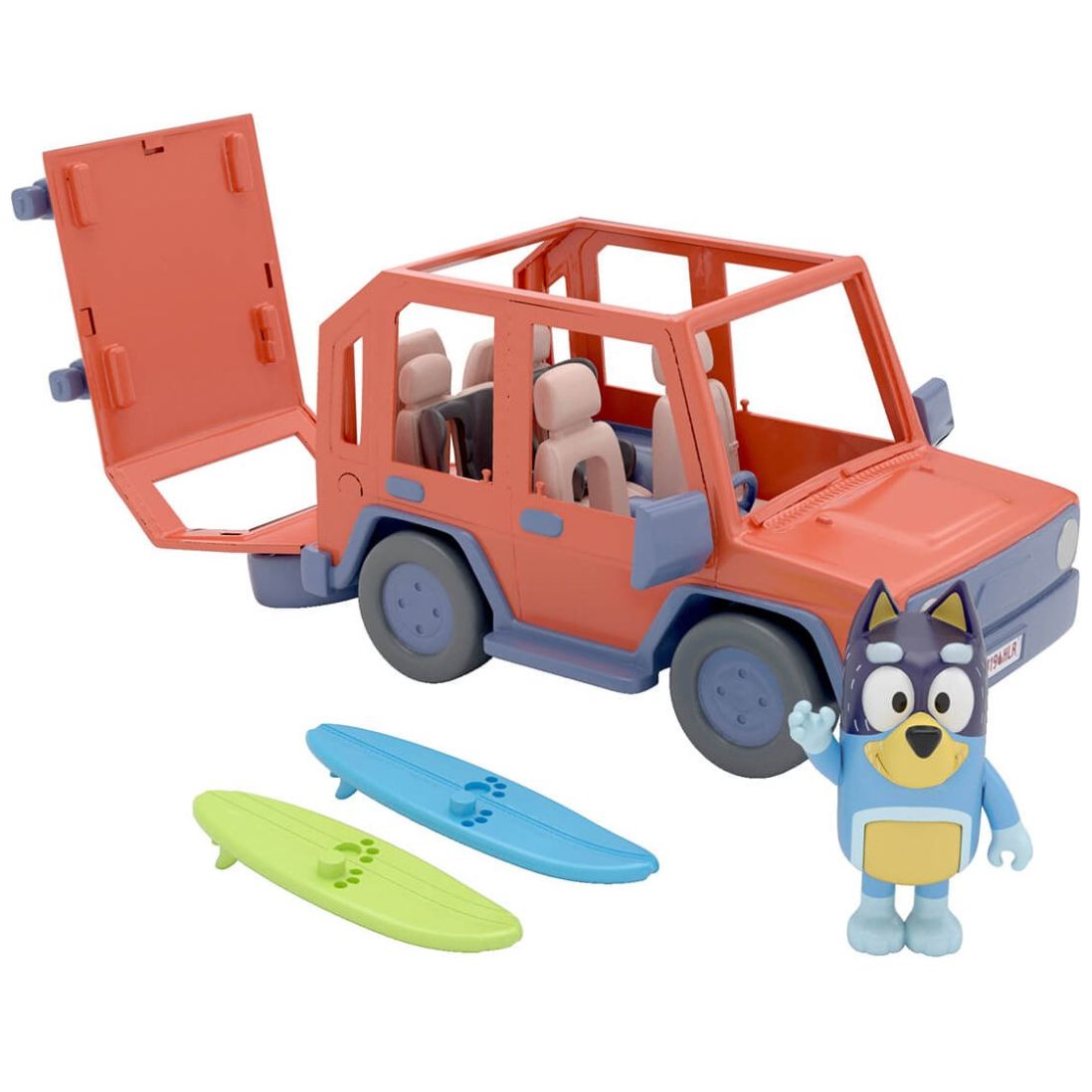 Figura Bluey Coche de Papá