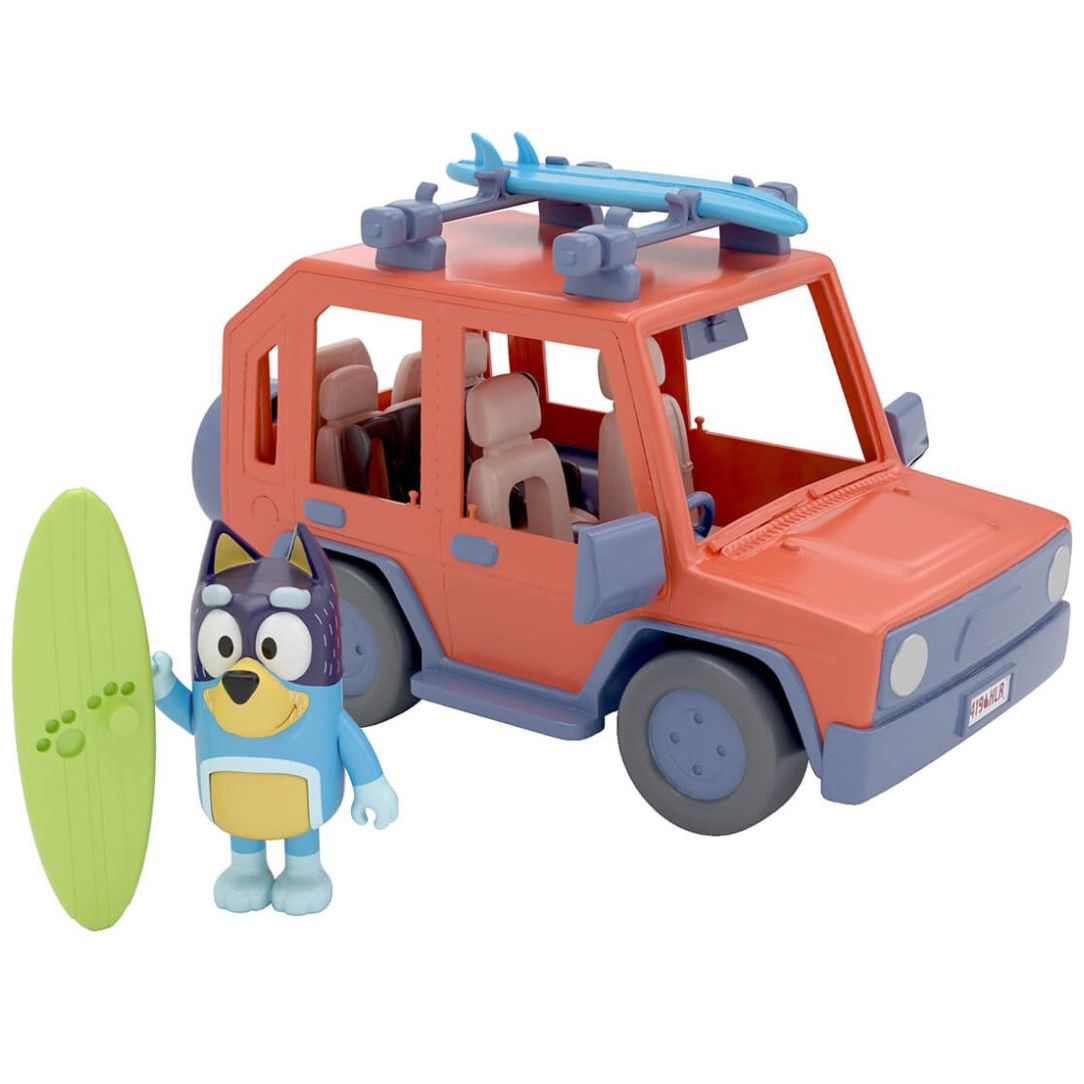 Figura Bluey Coche de Papá