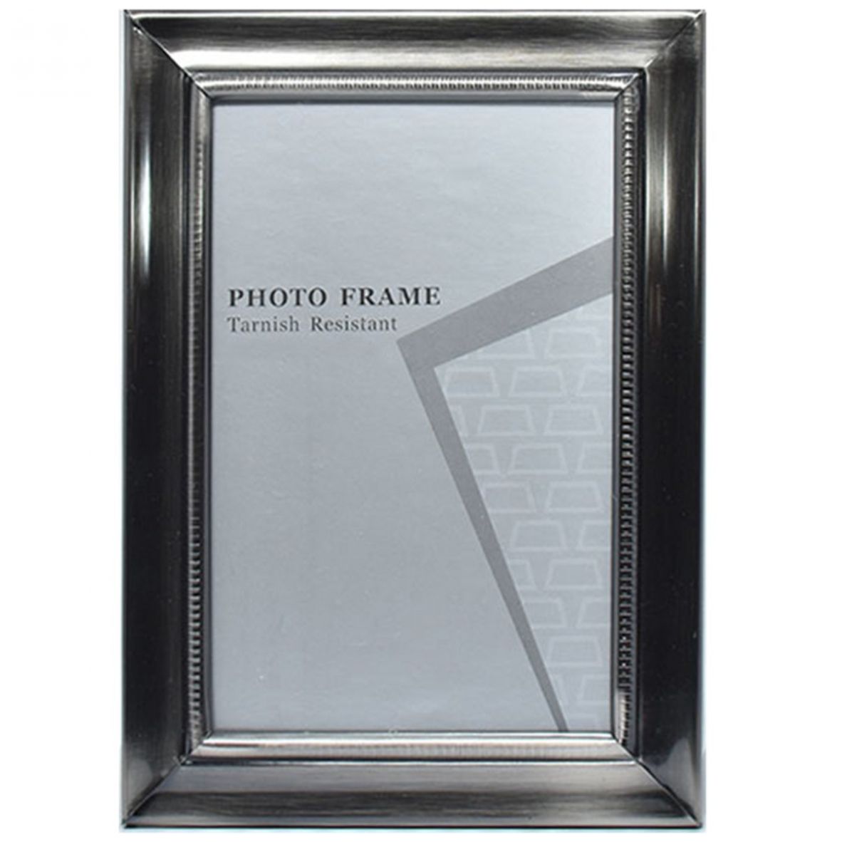 Porta Retratos Plata Mat Bisel Ext 5X7"