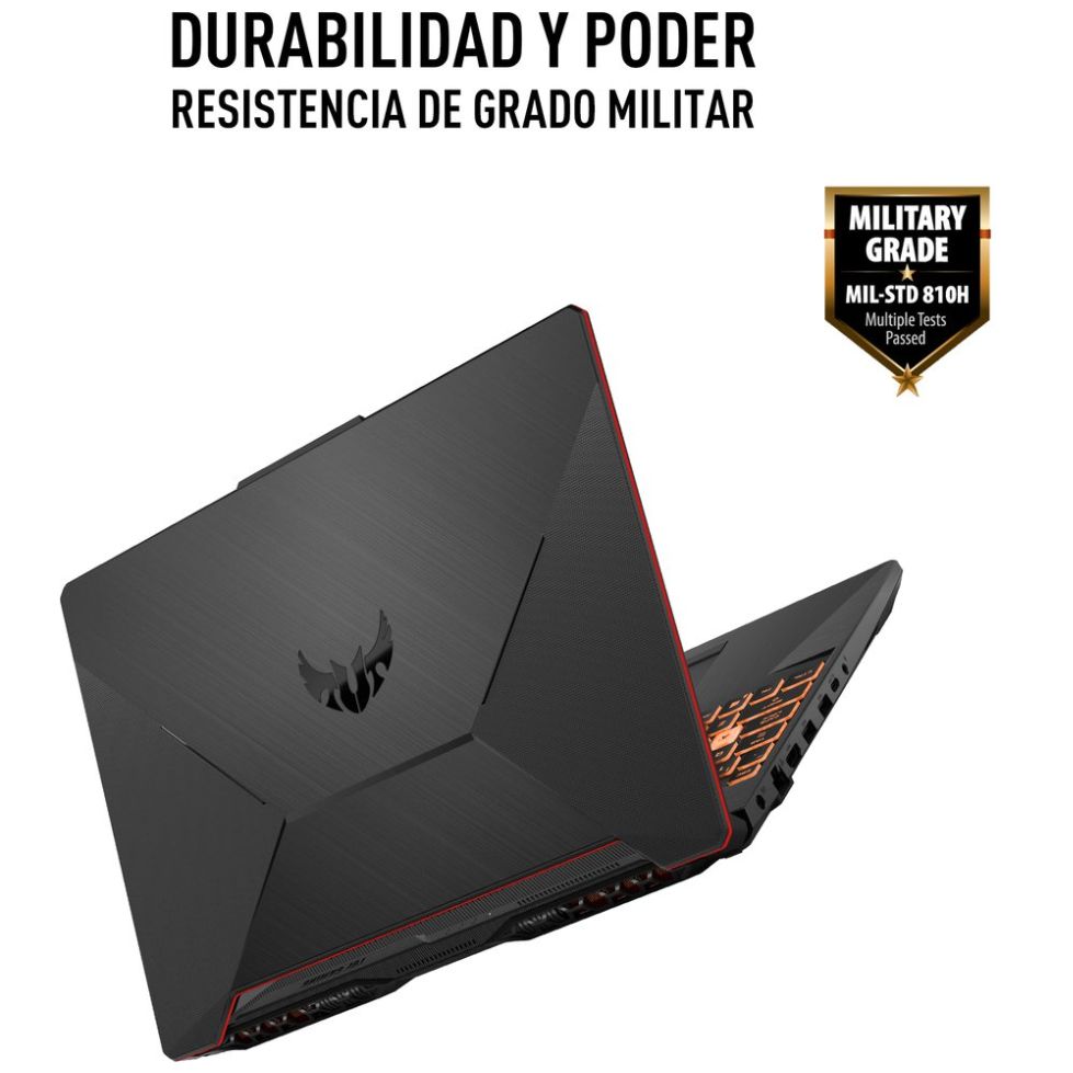 Laptop Gamer Asus Fx506Lh-Hn004W Ci5 8G 512Ssd Gtx 1650 Negro