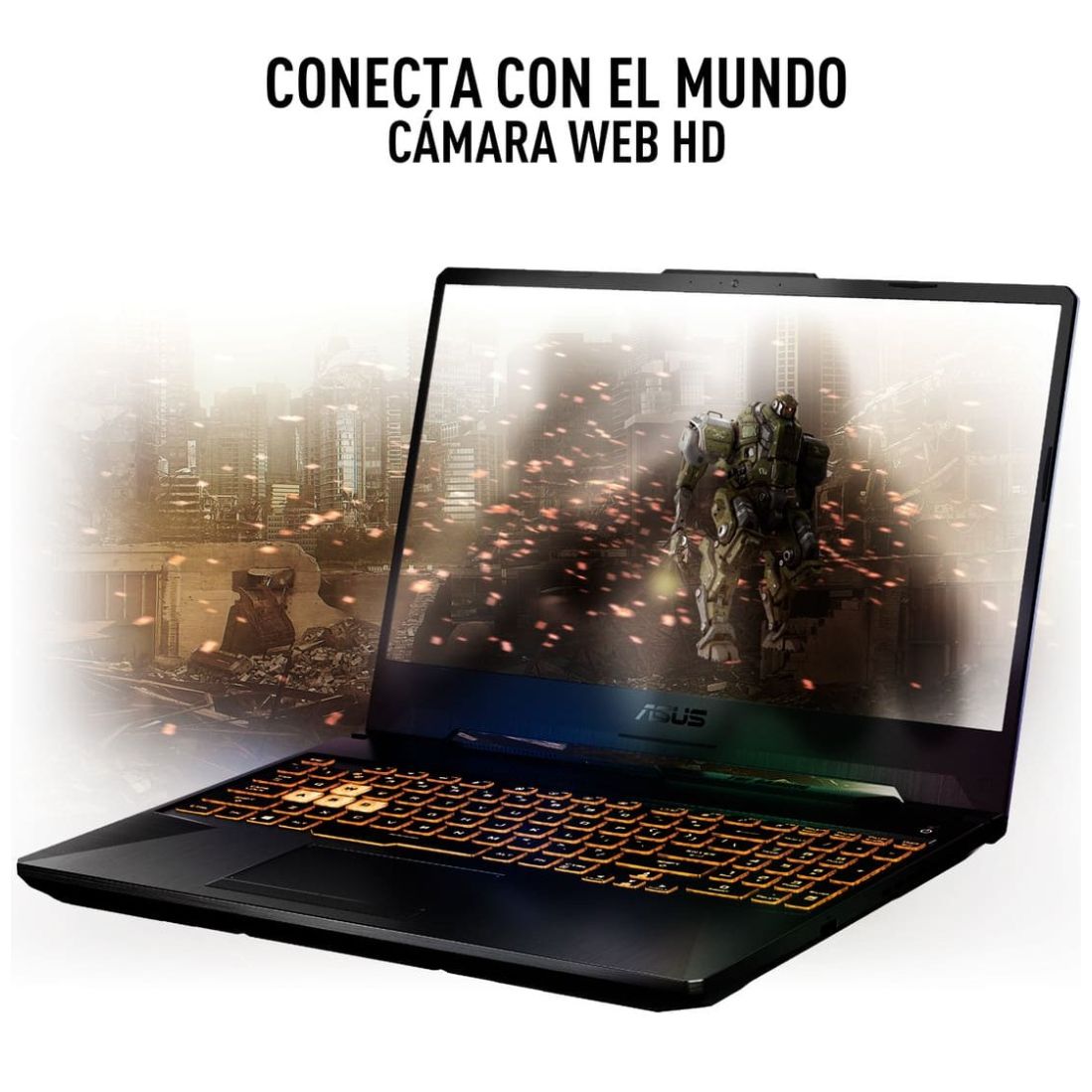 Laptop Gamer Asus Fx506Lh-Hn004W Ci5 8G 512Ssd Gtx 1650 Negro