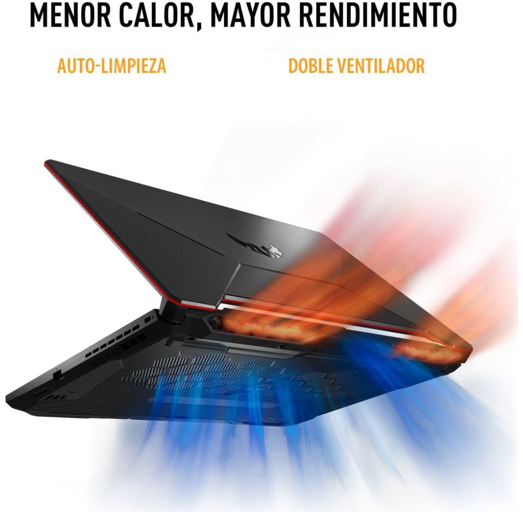 Laptop Gamer Asus Fx506Lh-Hn004W Ci5 8G 512Ssd Gtx 1650 Negro