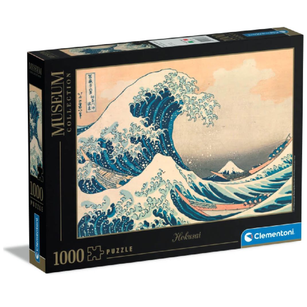 Rompecabezas con 1000 Piezas Piezas la Gran Ola Hokusai Clementoni
