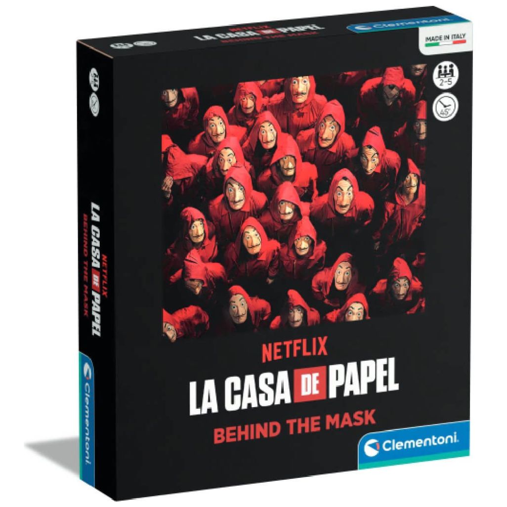 Juego de Mesa la Casade Papel Behind The Mask Clementoni