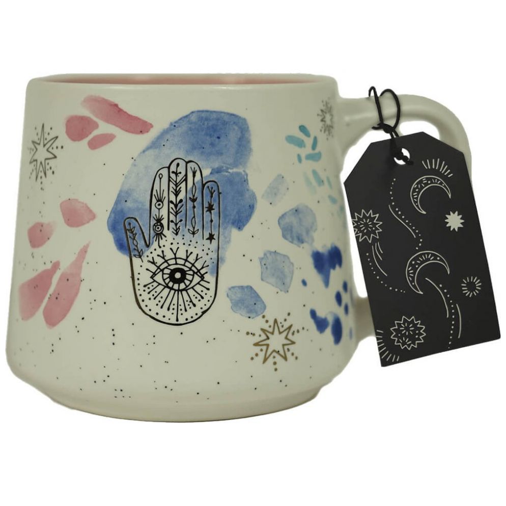 Juego De 6 Vasos De Té Marroquíes Mano De Fátima