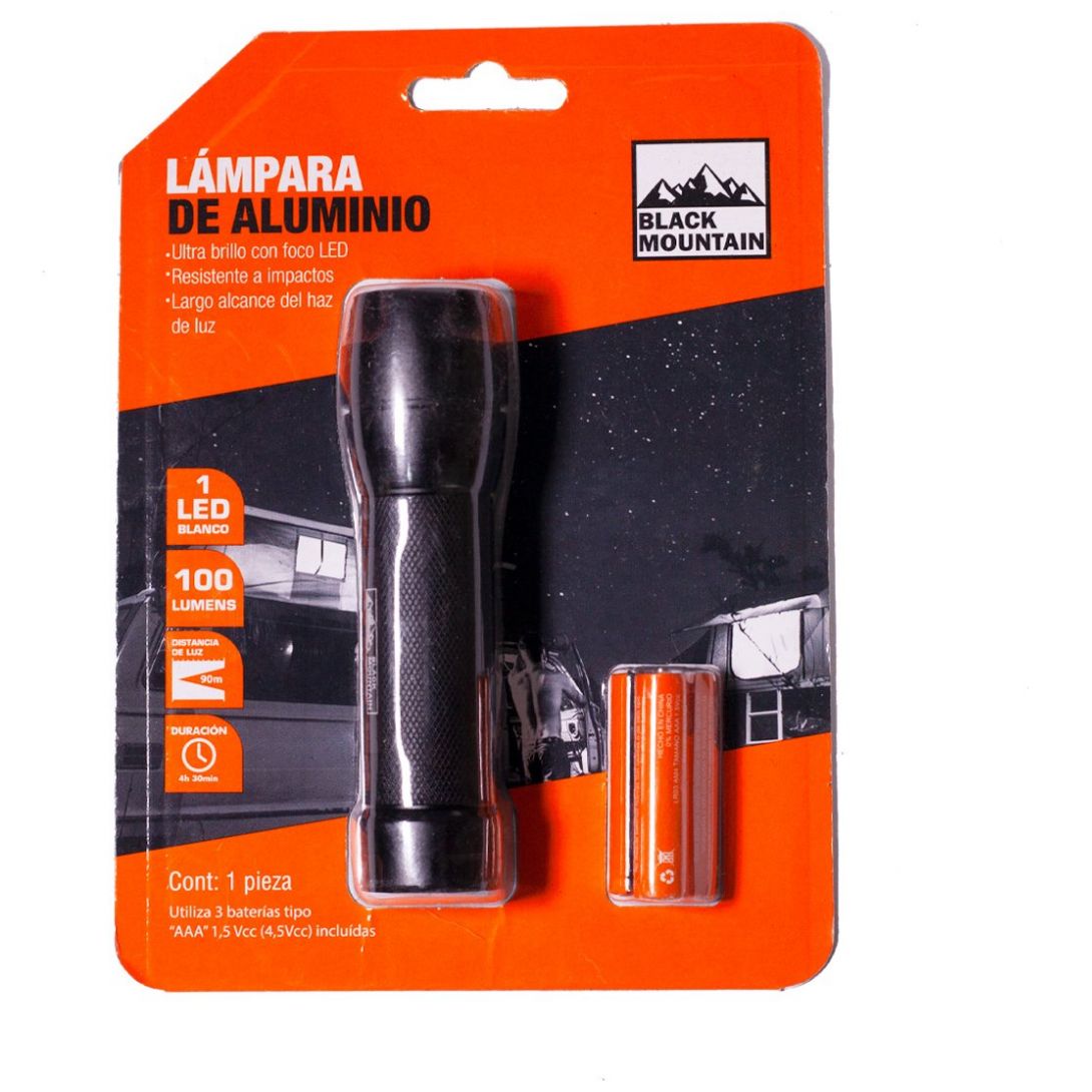 Lámpara de Aluminio Black Mountain