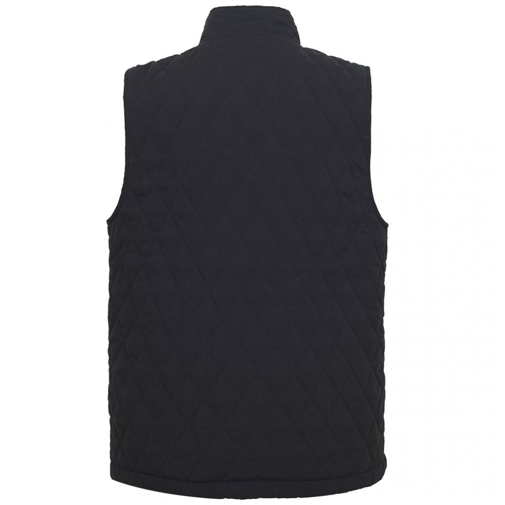 Chaleco Capitonado de Rombo Negro Rcb Polo Club para Hombre