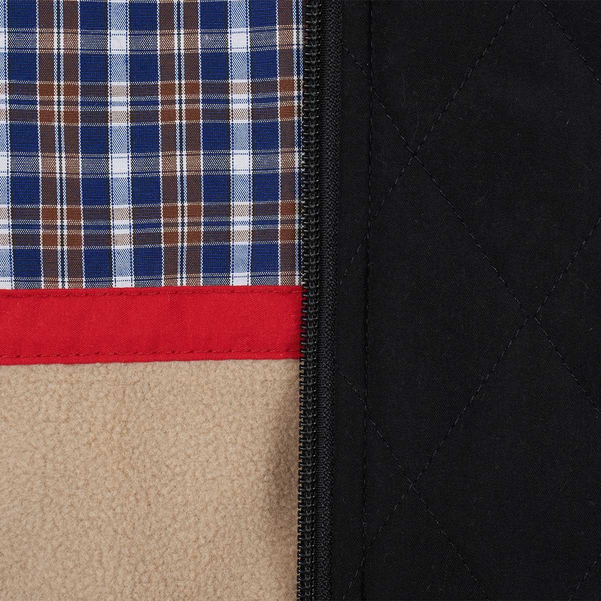 Chaleco Capitonado de Rombo Negro Rcb Polo Club para Hombre