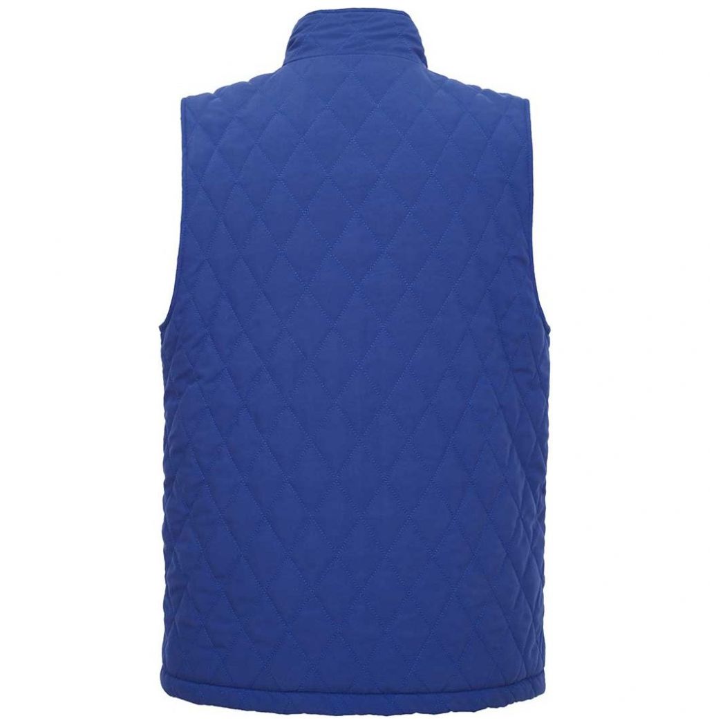 Chaleco Capitonado de Rombo Azul Rey Rcb Polo Club para Hombre