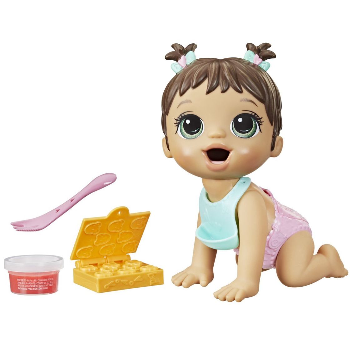 Muñeca Baby Alive Lil Snacks Brnh