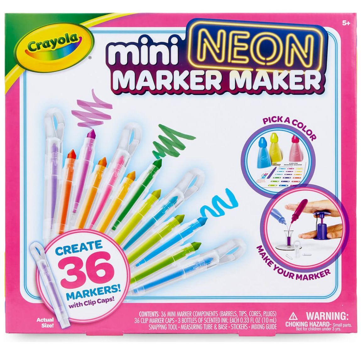 Juego de Mesa Mini Marker Neon Crayola