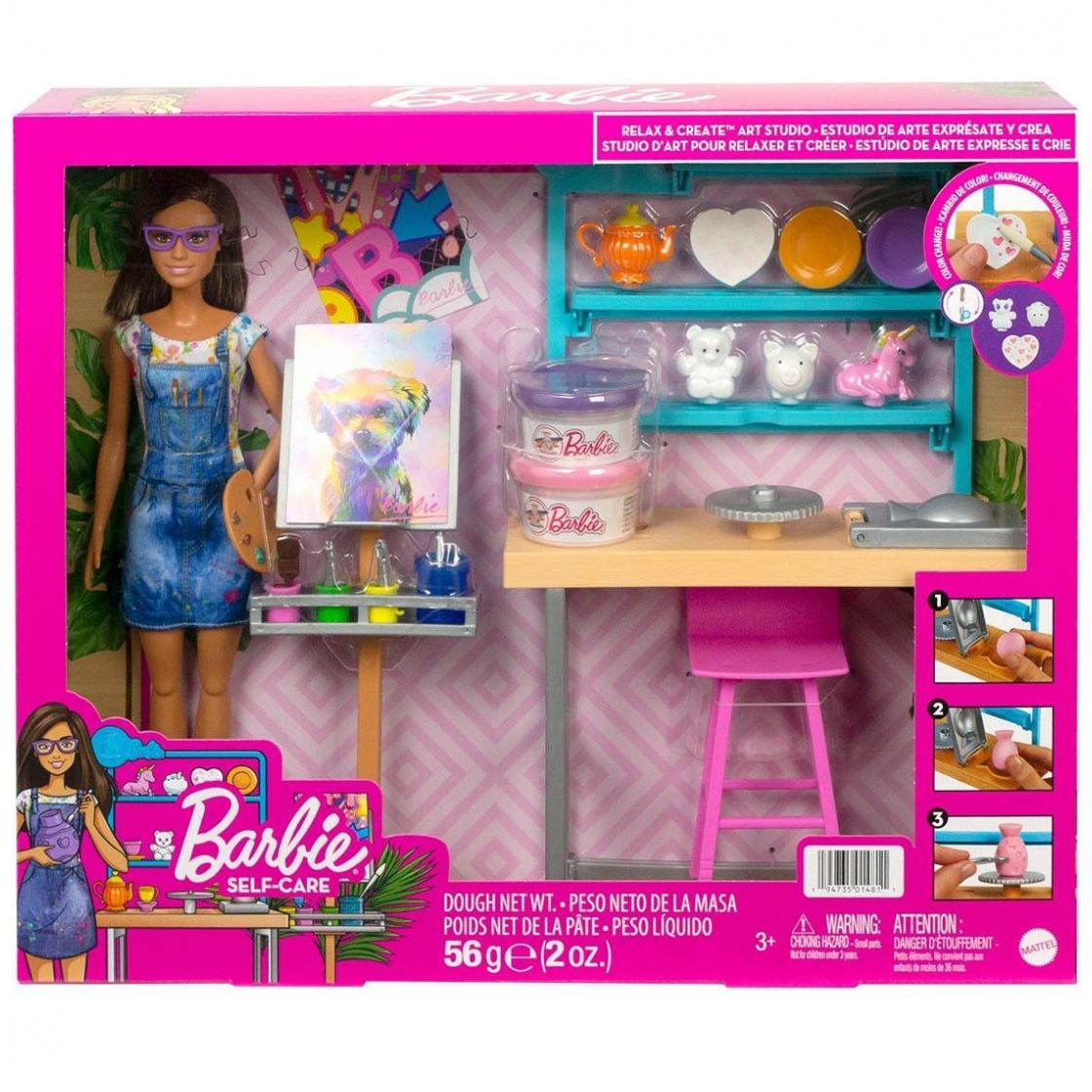 Barbie Paquete de viaje de accesorios con 11 piezas de narración para  muñecas Barbie