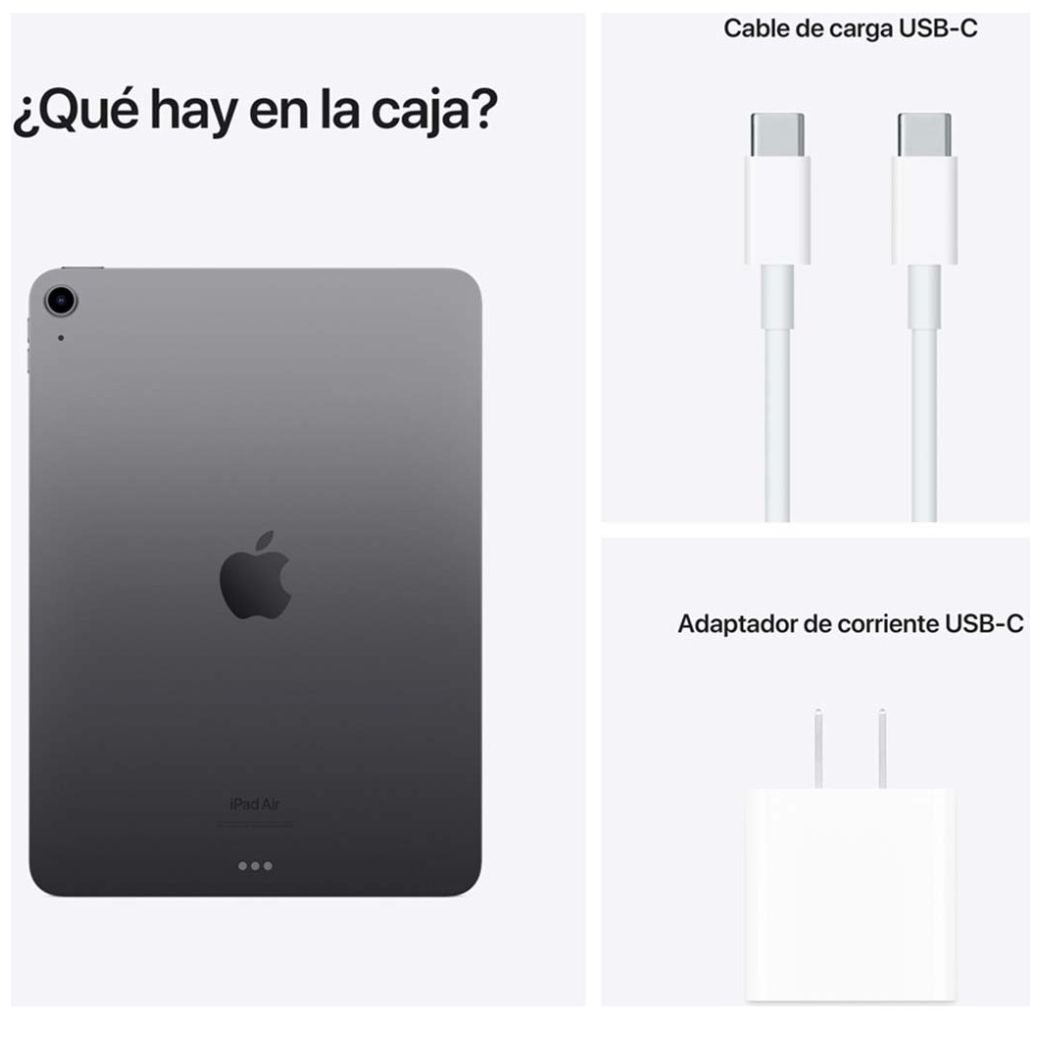 Ipad Air Wf 10.9 256Gb Mm9L3Lza Gris Espacial