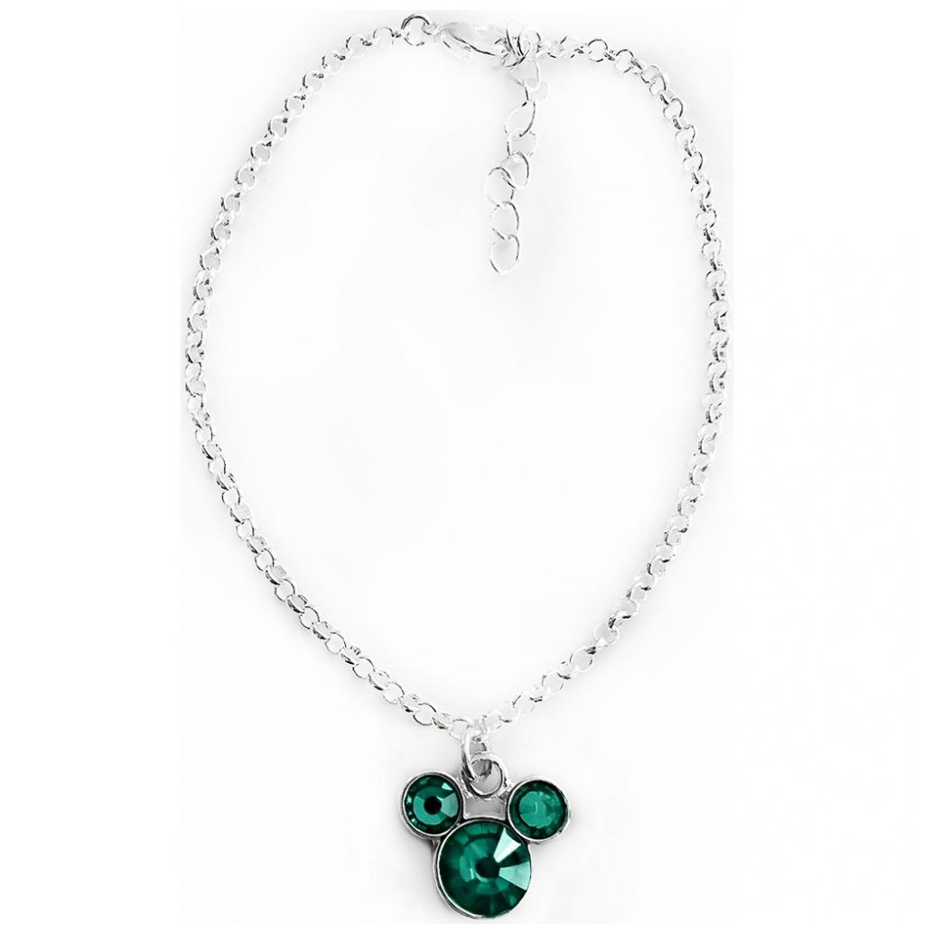 Pulsera Mickey Disney Esmeralda