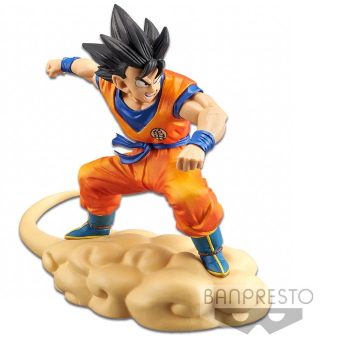 Dragon Ball Z Hurry! Flying Nimbus!! Figure Son Goku-Banpresto Dragon Ball Z Goku Y Su Nube Voladora Estatuilla de 7 Pulgadas de Altura