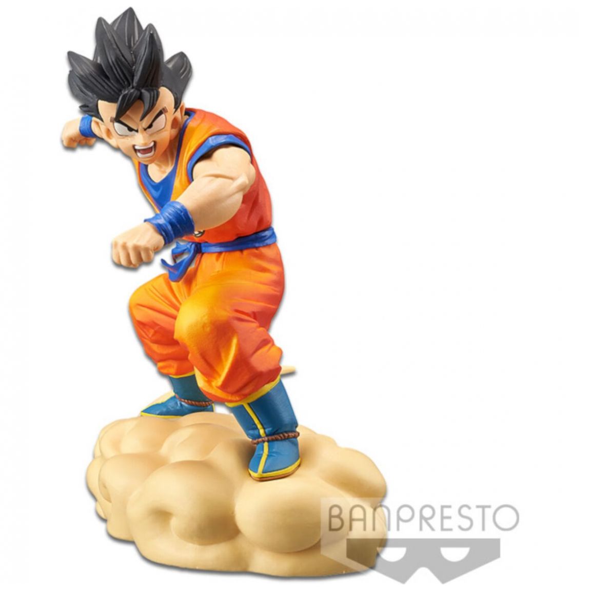 Dragon Ball Z Hurry! Flying Nimbus!! Figure Son Goku-Banpresto Dragon Ball Z Goku Y Su Nube Voladora Estatuilla de 7 Pulgadas de Altura
