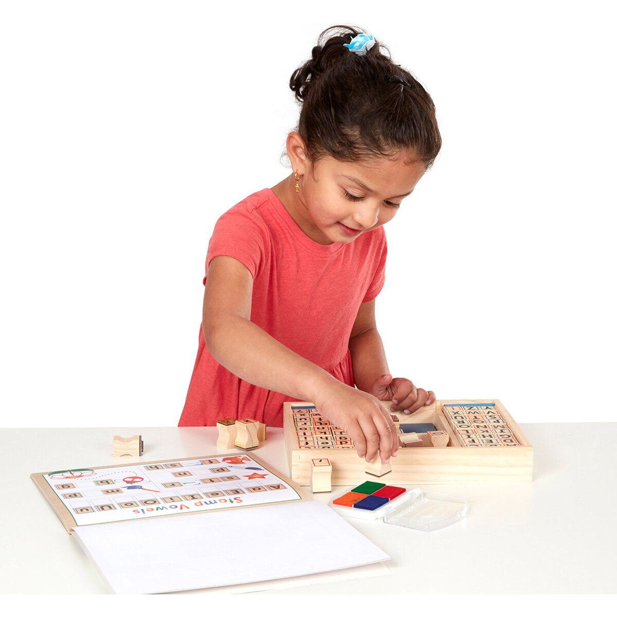 Juego de Sellos Letras Y Números Melissa And Doug Bandai