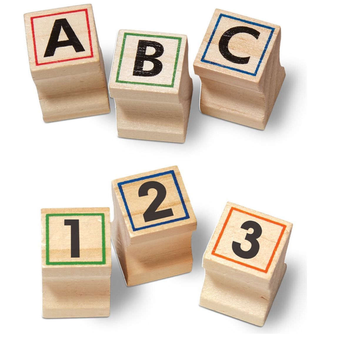 Juego de Sellos Letras Y Números Melissa And Doug Bandai