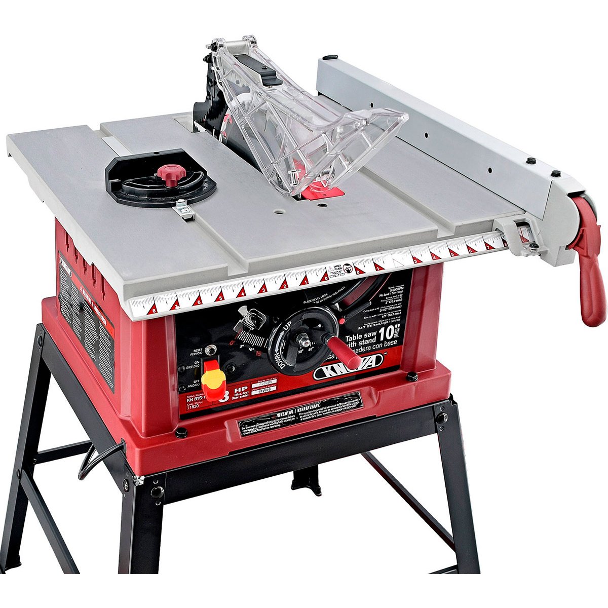 Sierra de Mesa con Base 10" 2.7 Hp Kn Bts-10N Knova