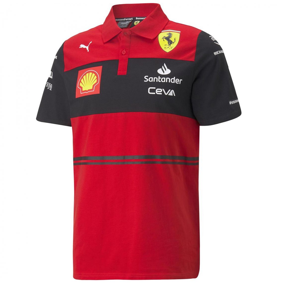 Playera Tipo Polo Rojo Ferrari Puma para Hombre