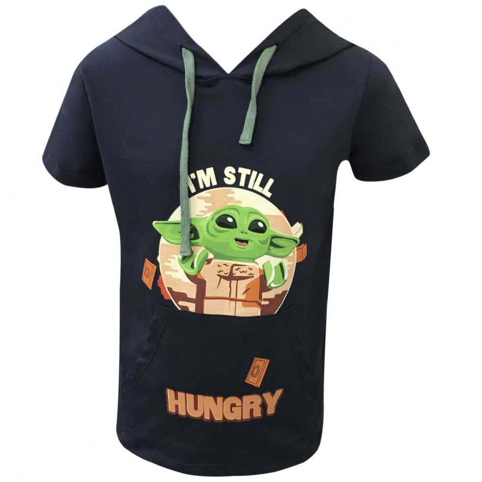Playera con Estampado Baby Yoda Star Wars Pl92174 para Niño