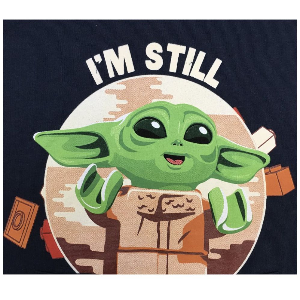 Playera con Estampado Baby Yoda Star Wars Pl92174 para Niño