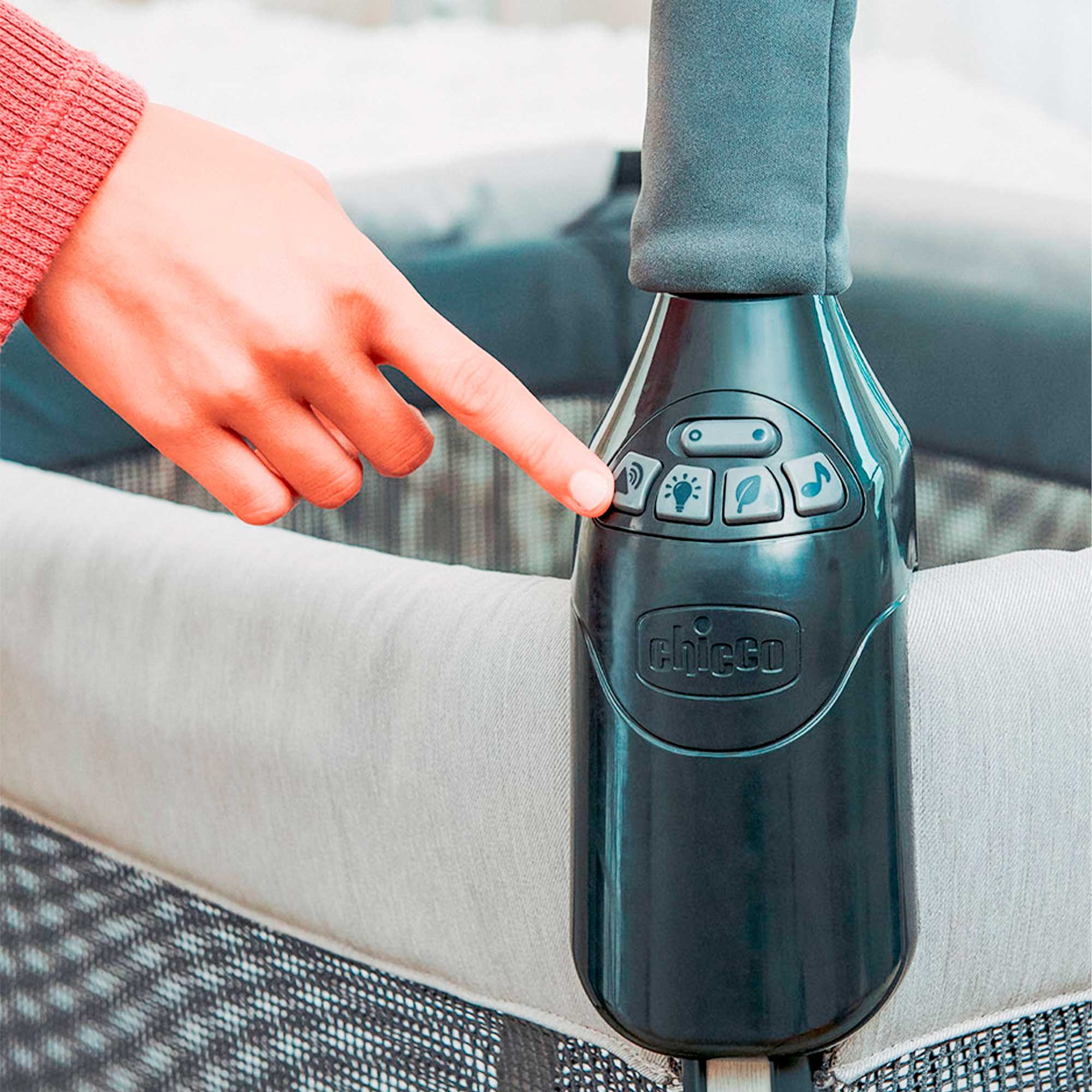 Chicco Cuna Corral Lullaby Zip Driftwood